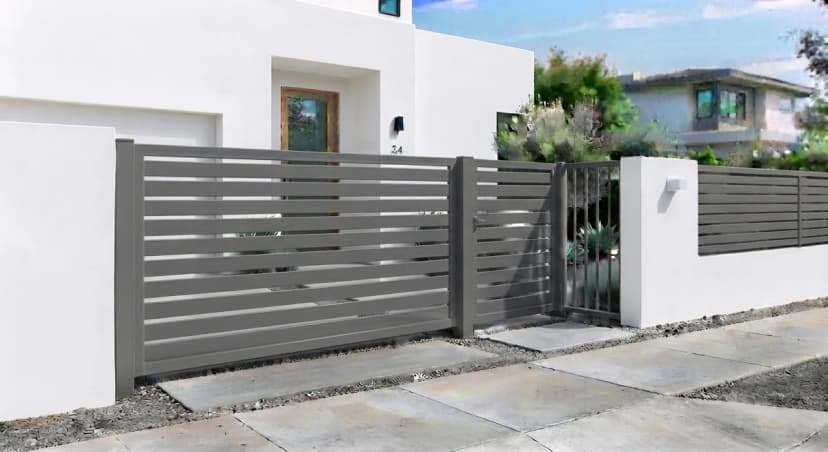 Ambiente pintado en Gris